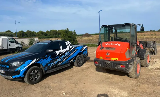 Maintenance préventive sur une Kubota à Pomérols , Béziers, HYDROFLEX